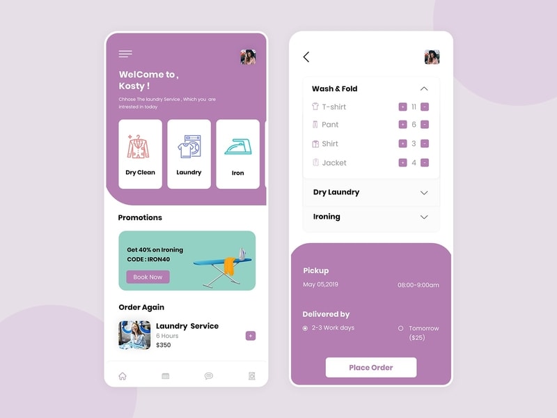 On demand Laundry App Development | Savvycom - 6