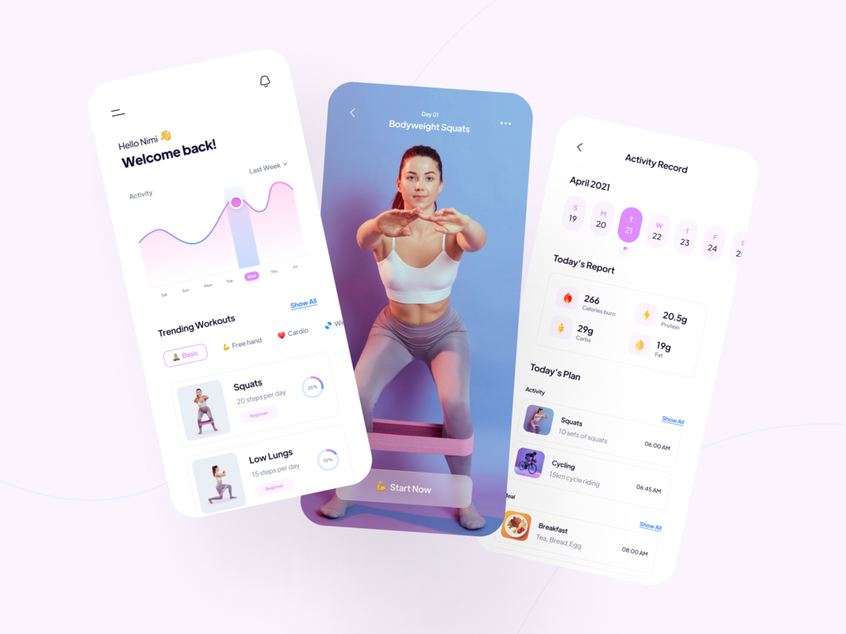 Create Your Own Fitness App 4